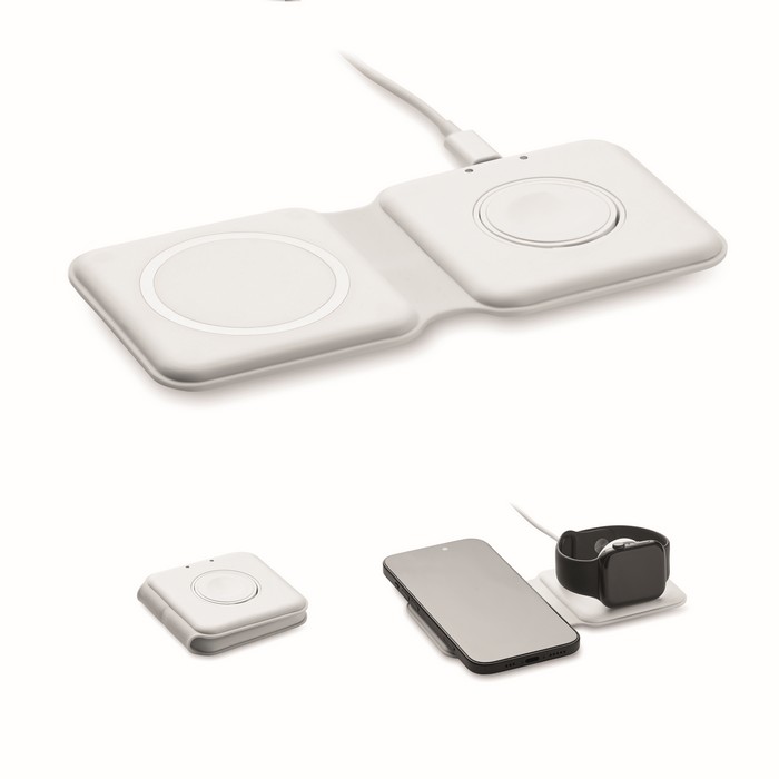 2in1 faltbare Ladestation 15W