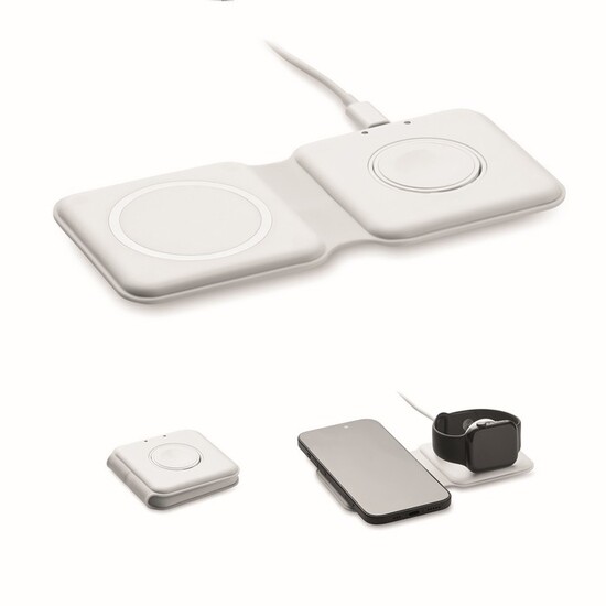 2in1 faltbare Ladestation 15W