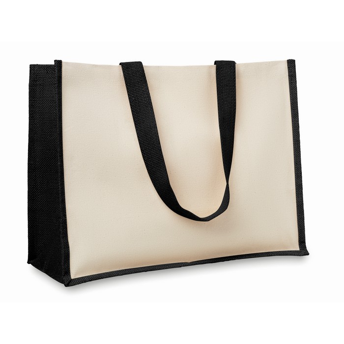 Jute/Canvas Shopper