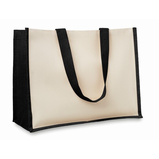Jute/Canvas Shopper