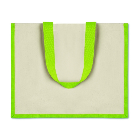 Jute/Canvas Shopper