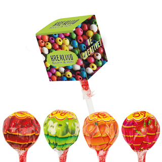 Lolly Box Chupa Chups Kugel Lolly, Fruchtmischung