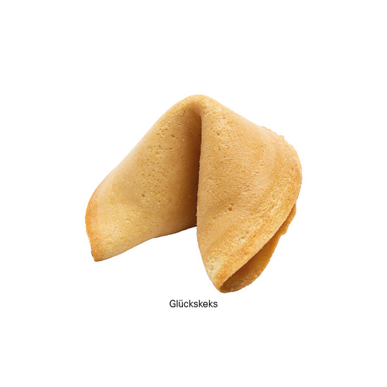 Glückskeks Folie, transparent