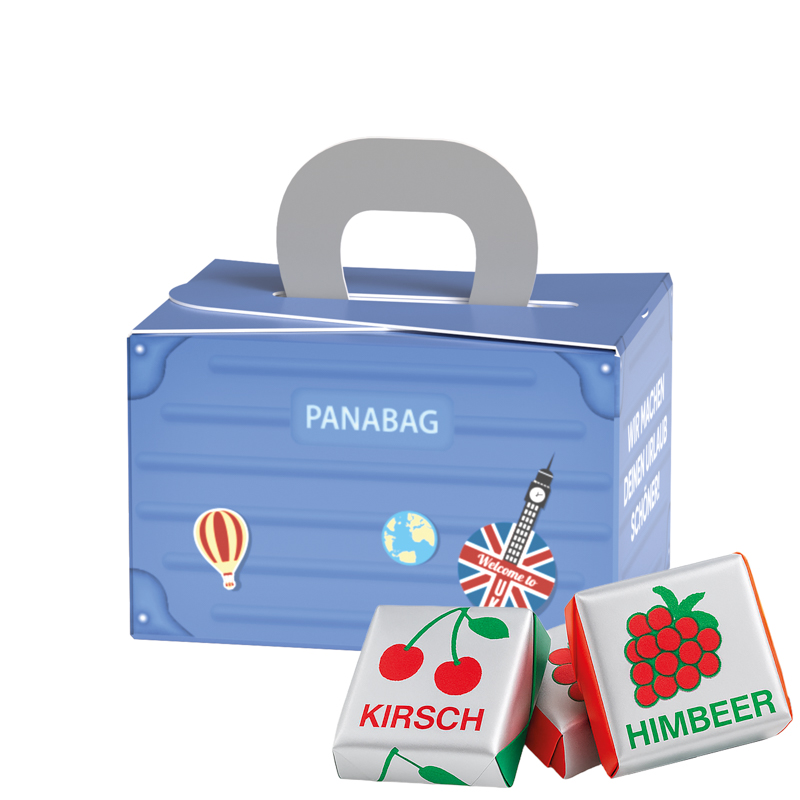 Geschenkbox Mini Koffer, Böhme Fruchtkaramelle
