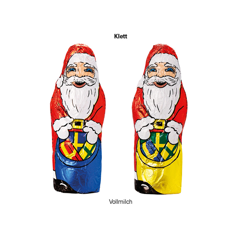 Klett Weihnachtsmann, 15g in der Werbebox