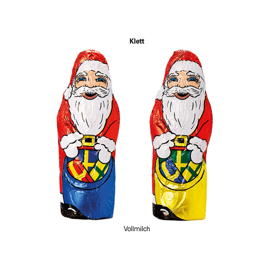 Klett Weihnachtsmann, 15g in der Werbebox