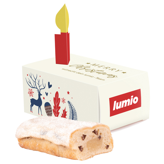 Gratulationsbox L, Mini Christstollen
