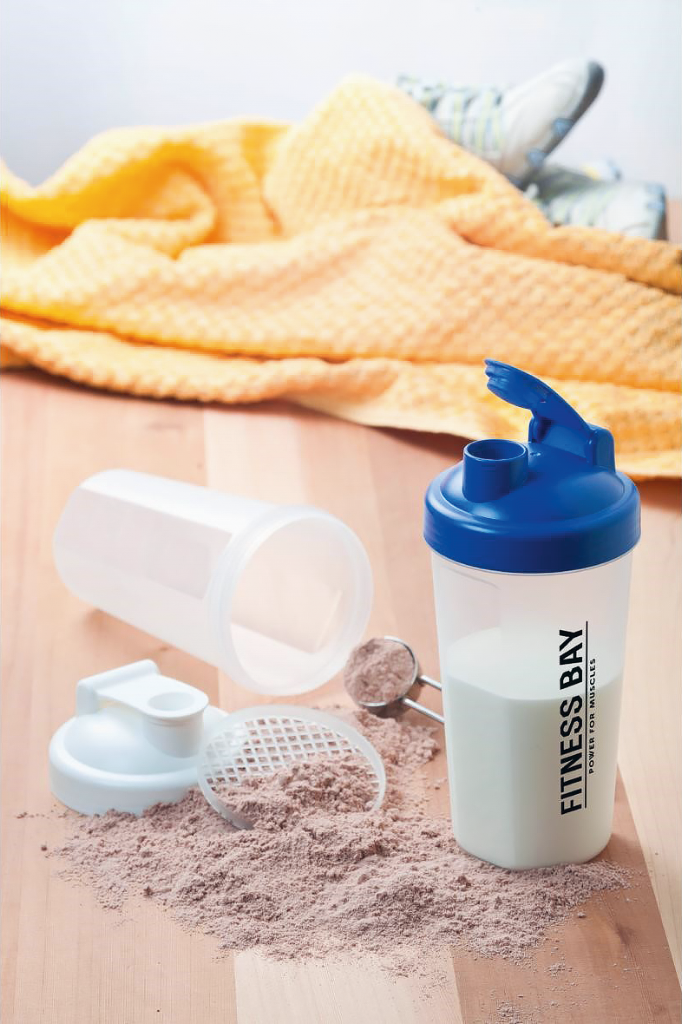 Shaker "Protein", 600 ml
