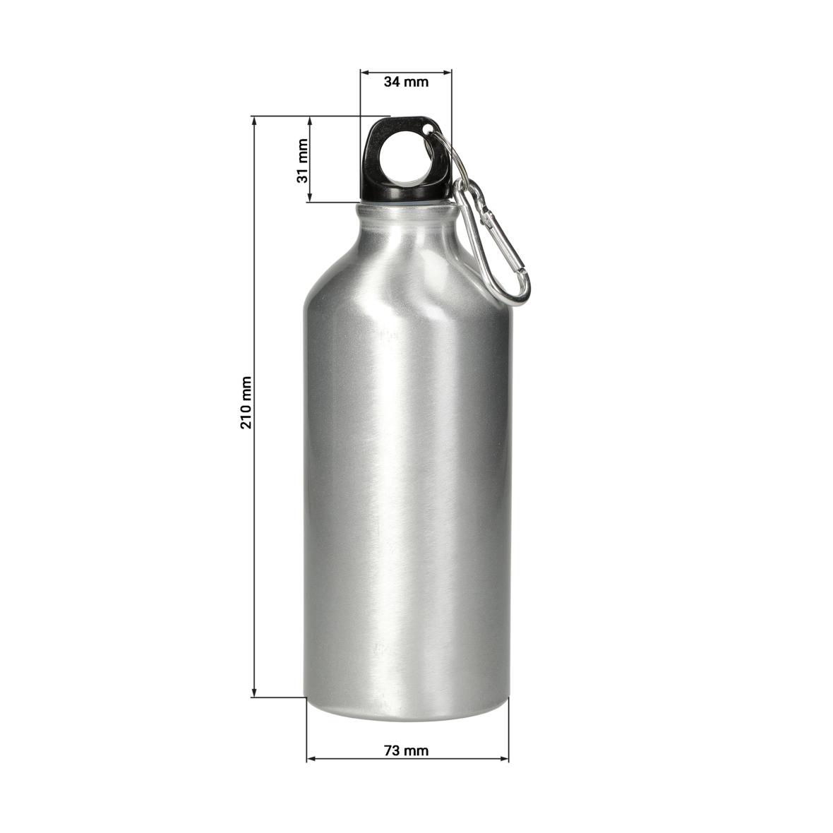Aluminiumflasche "Sporty" 0,6 l