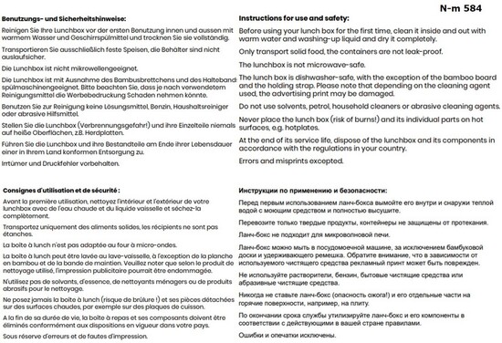 Lunchbox ECO STEEL L