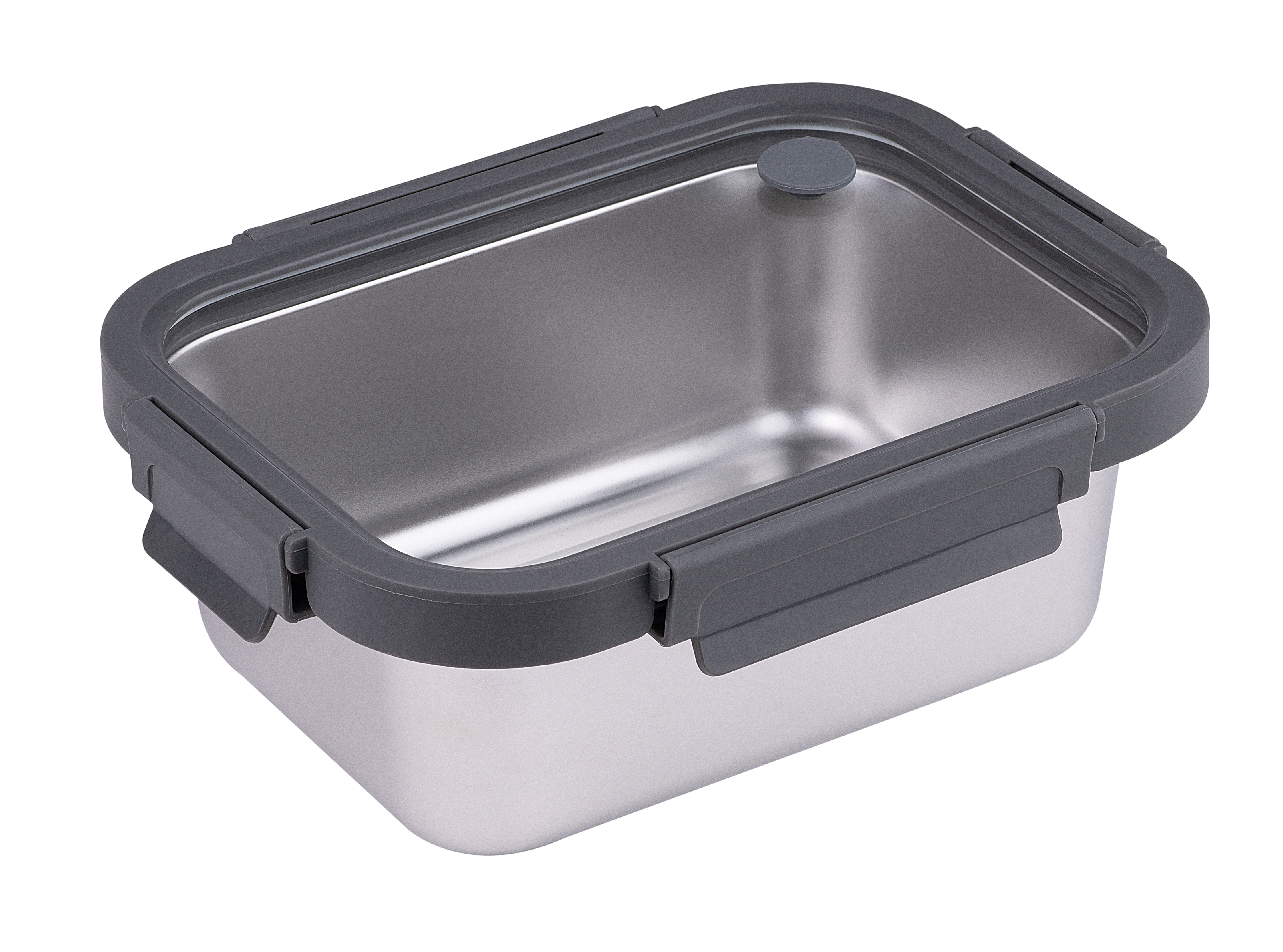 WAVE Mikrowellenfähiger Edelstahlcontainer dicht 1250 ml