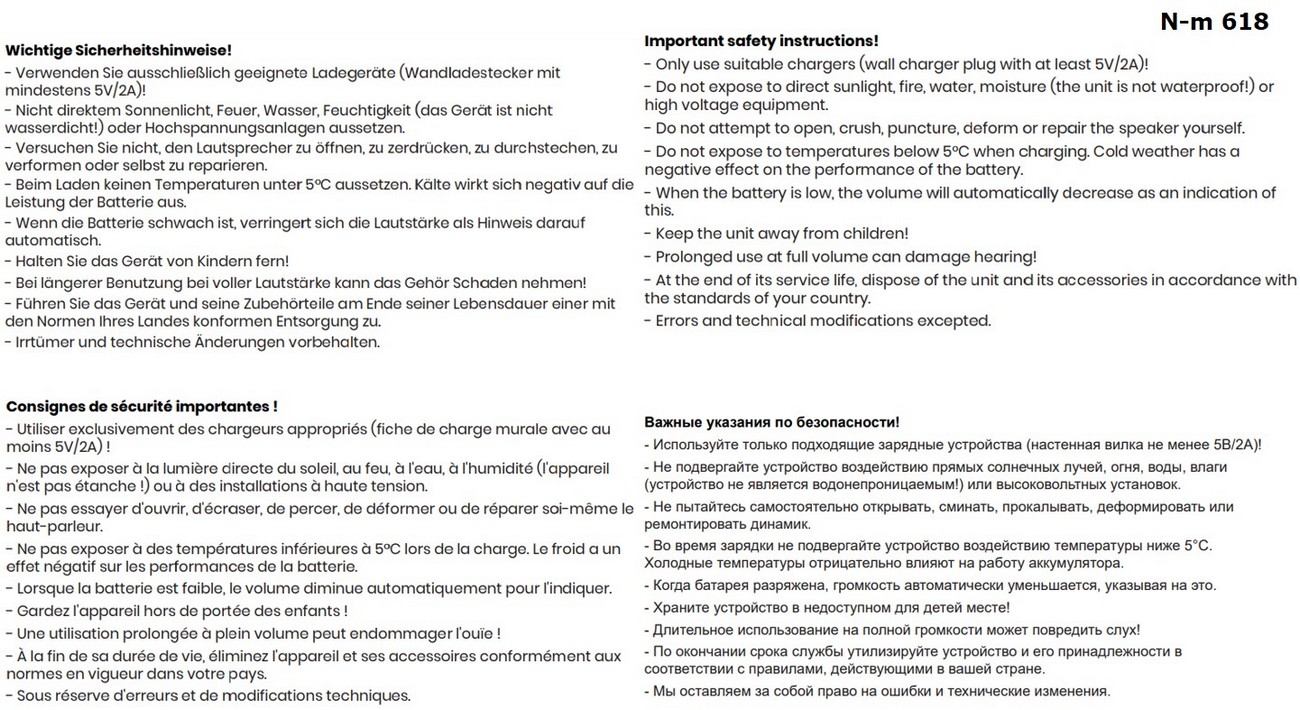 BOOM! Lautsprecher 30W