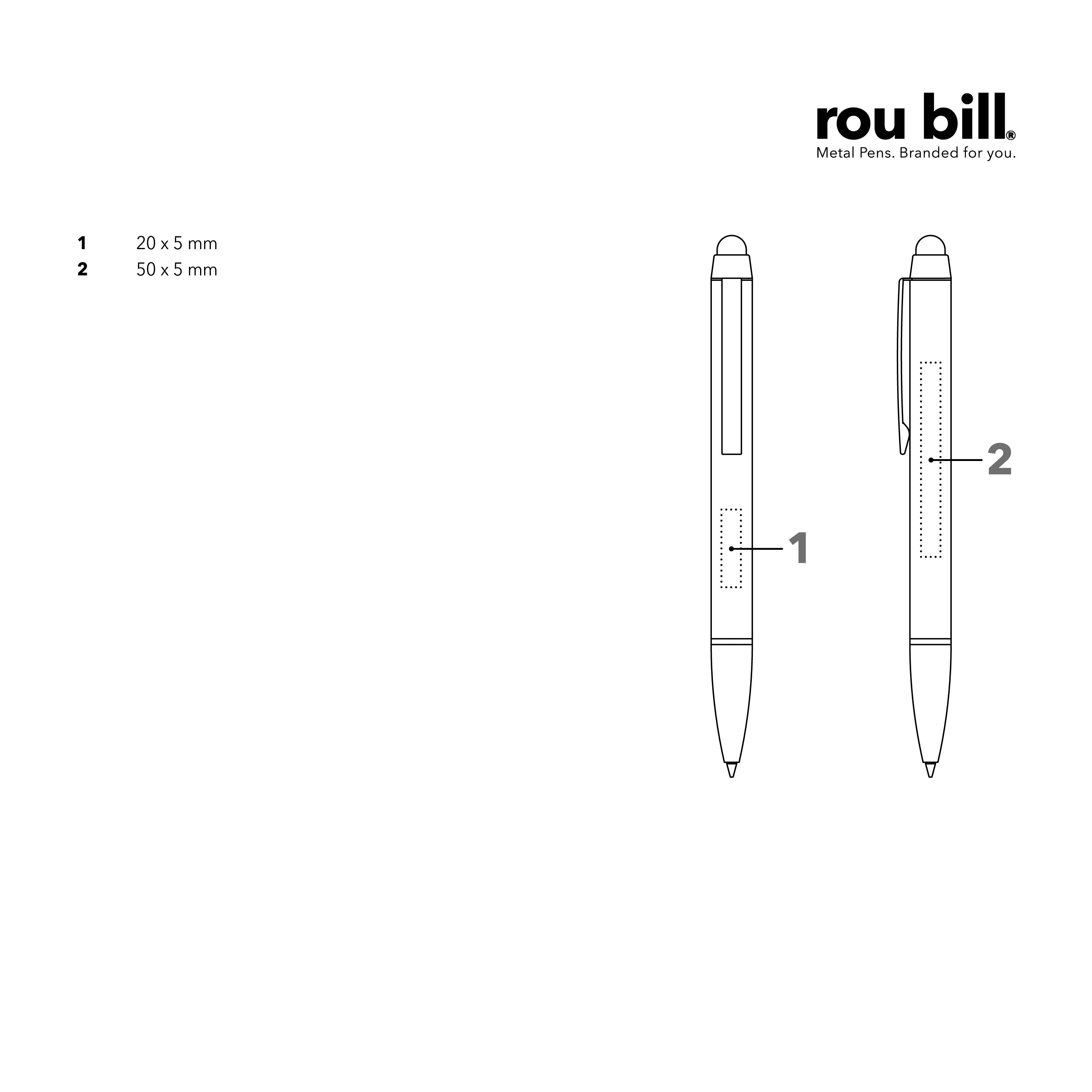 roubill Attract Soft Touch Kugelschreiber Touch Pad Pen