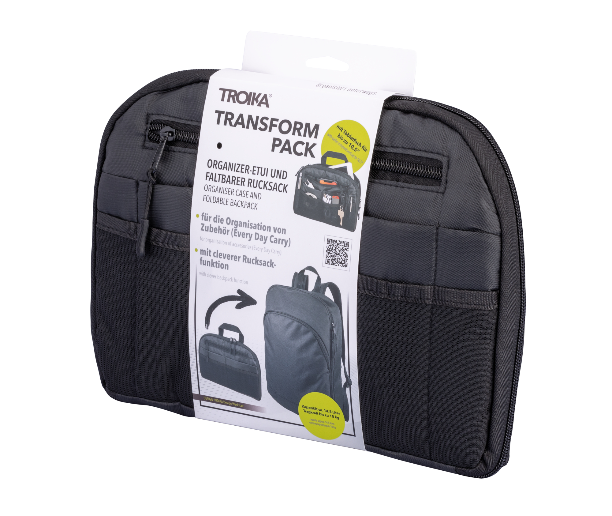 TROIKA Organizer-Etui TRANSFORM PACK