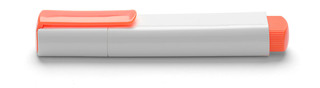 Textliner weiss / orange