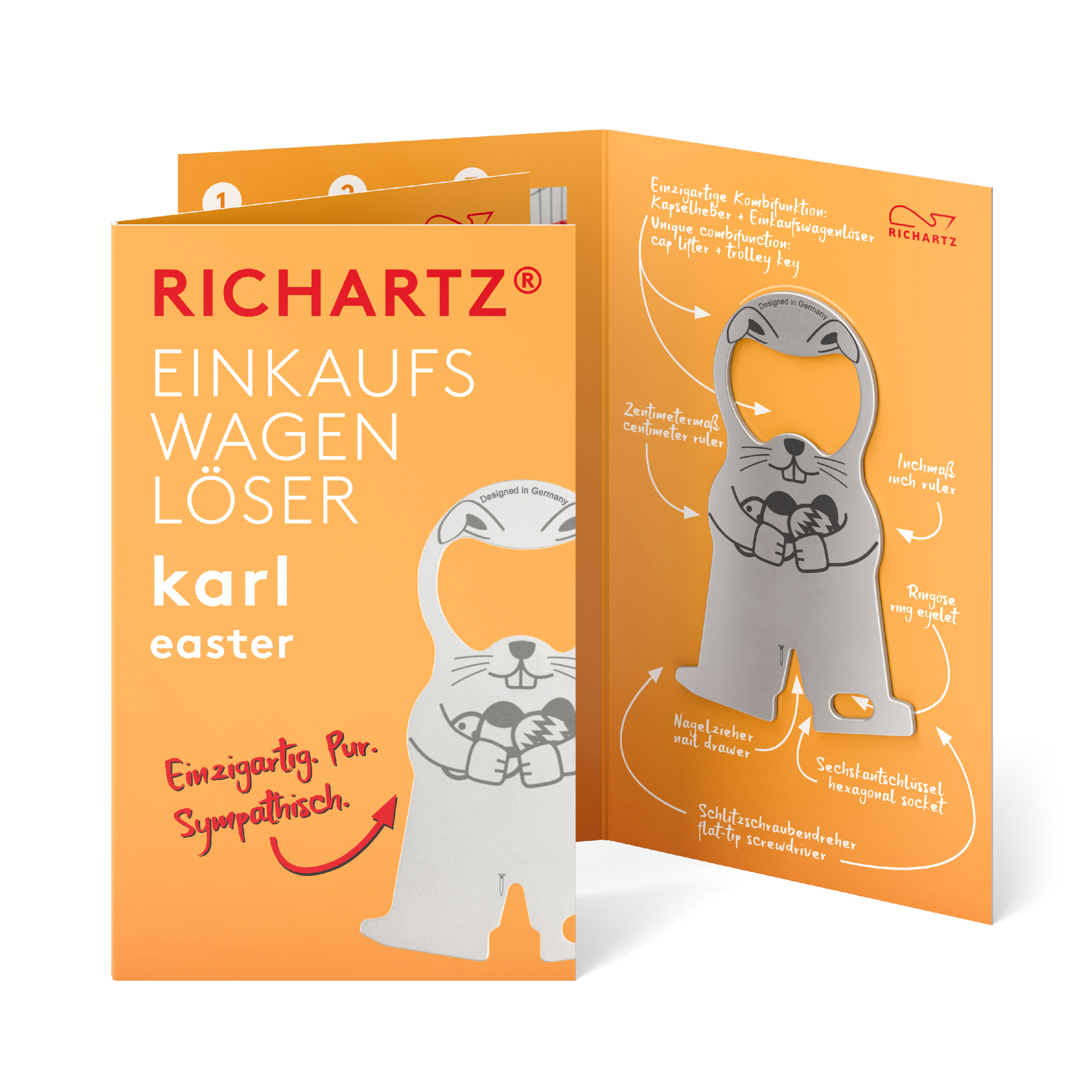 RICHARTZ® EINKAUFSWAGENLÖSER karl easter