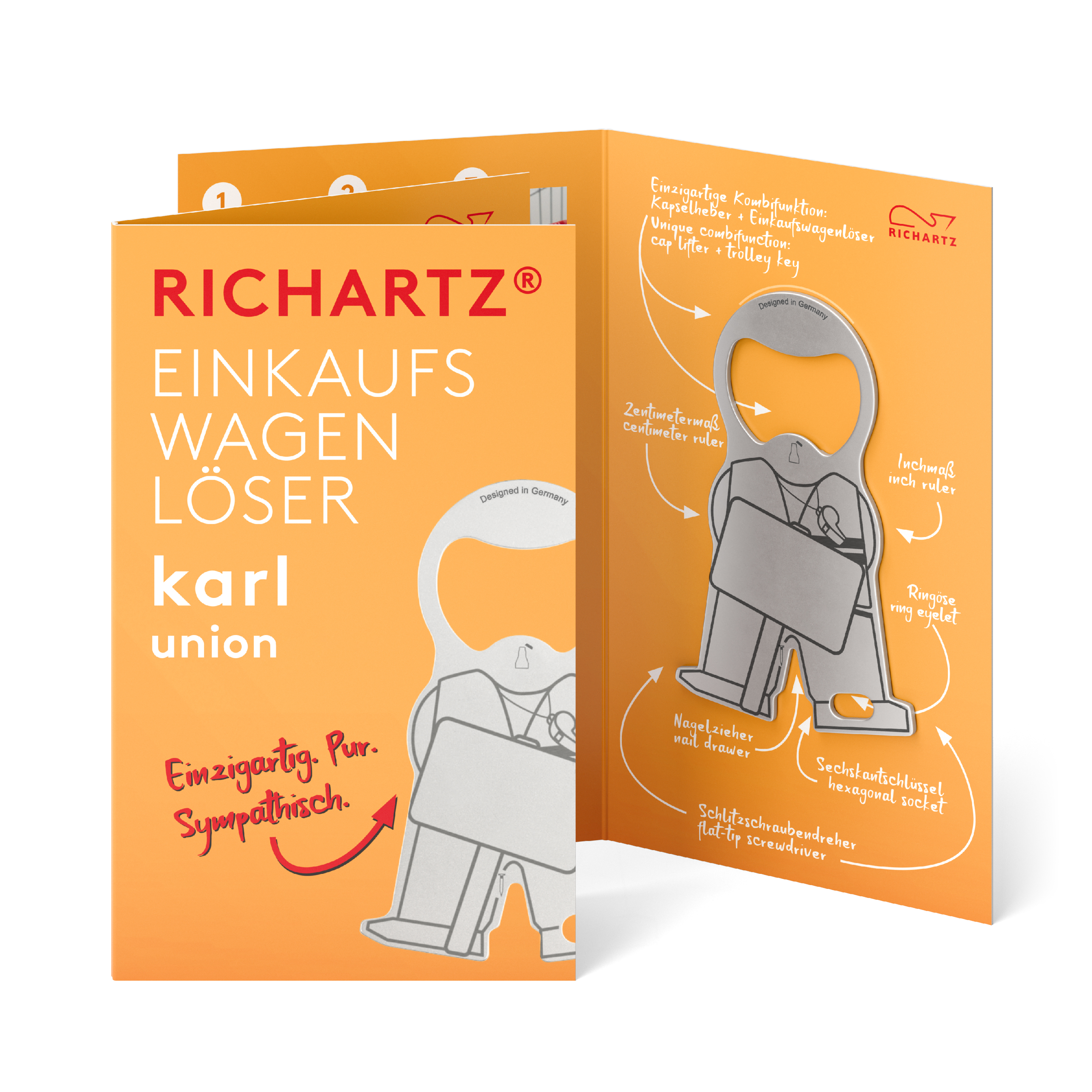 RICHARTZ® EINKAUFSWAGENLÖSER karl union