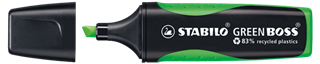 STABILO GREEN BOSS - Grünes Gewissen bei voller Leuchtkraft