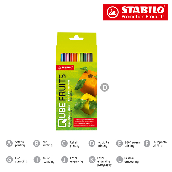 STABILO GREENcolors Farbstift 12er-Set