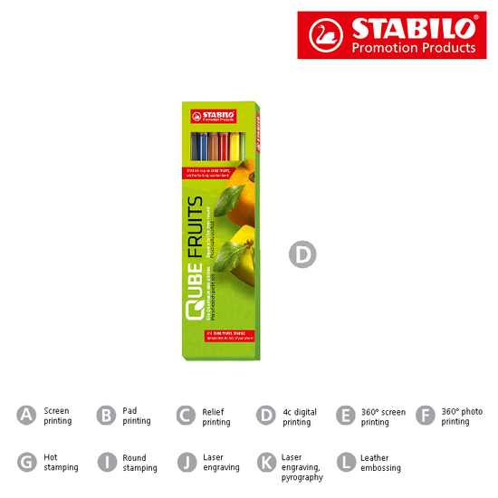 STABILO GREENcolors Farbstift 6er-Set