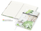 Notizbuch Note-Book green+blue A5, Natura Recycling