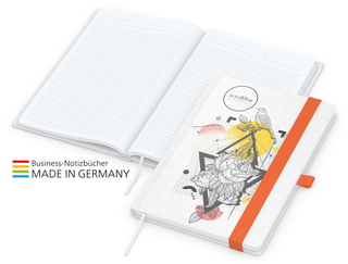 Match-Book White Bestseller A4 Natura individuell, orange