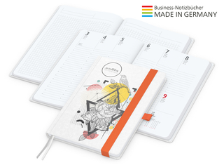 Match-Hybrid White Bestseller A4, Natura individuell, orange