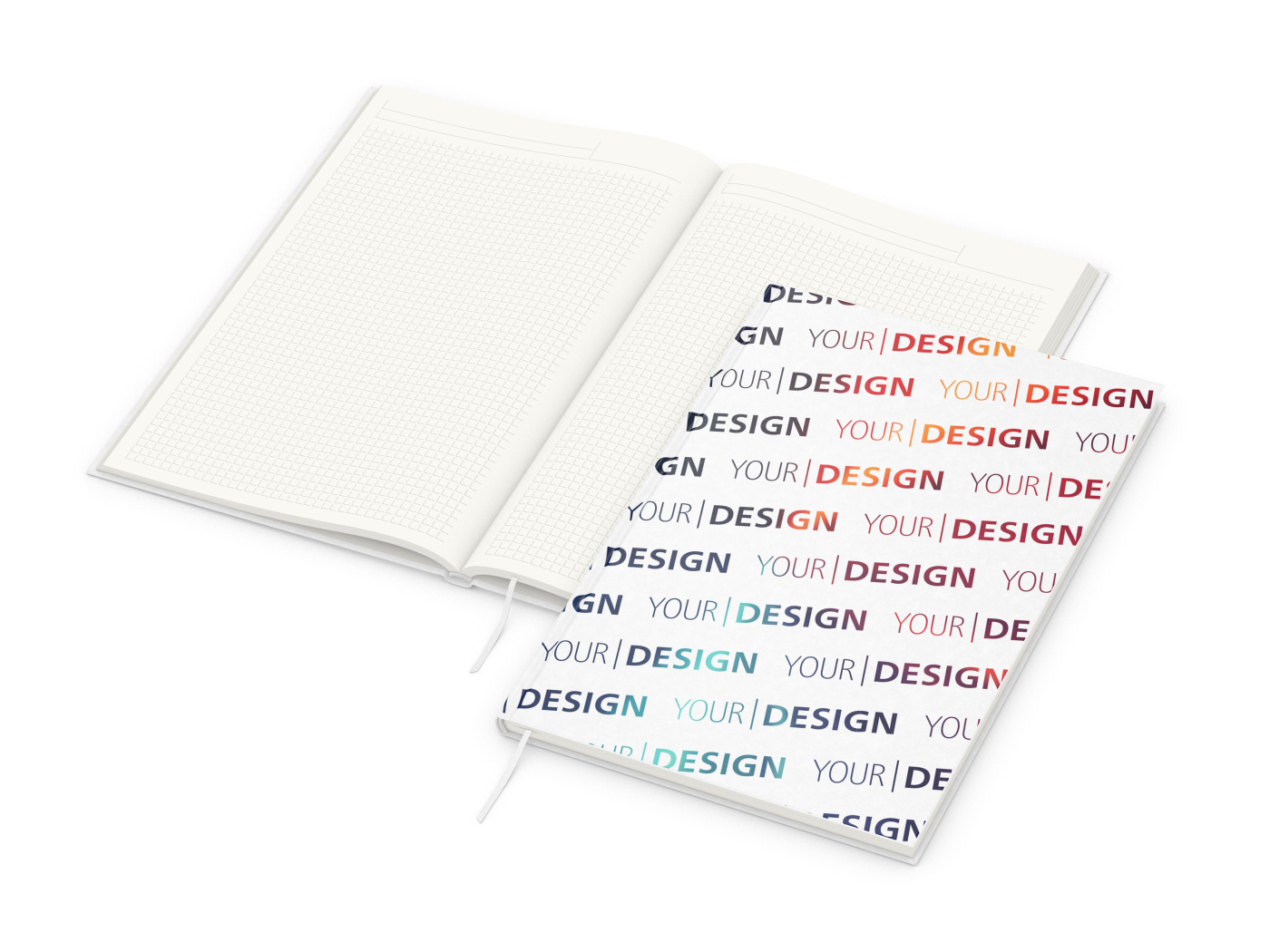 Notizbuch Note-Book A4 Natura Recycling inkl. 4C-Druck