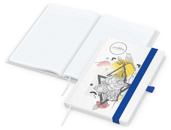 Notizbuch Match-Book White A5 Natura Bestseller