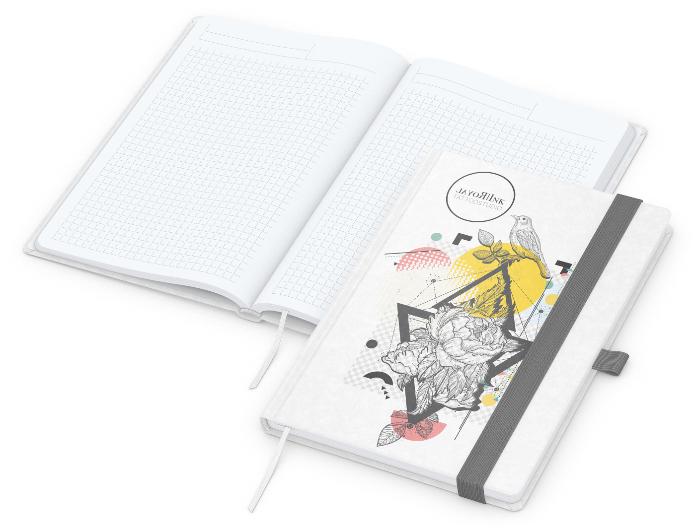 Notizbuch Match-Book White A5 Natura Bestseller