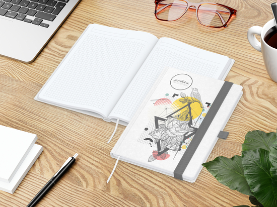 Notizbuch Match-Book White A5 Natura Bestseller