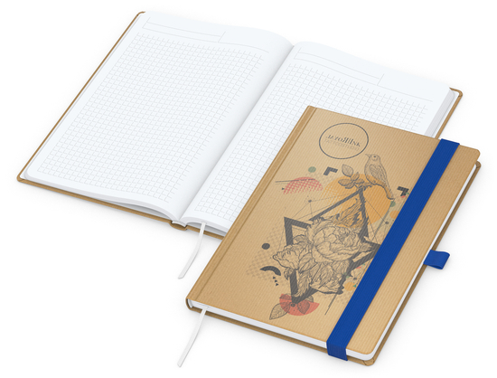 Notizbuch Match-Book White A5 Natura Bestseller
