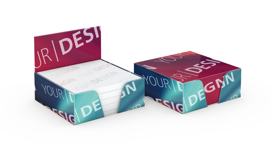 Haftnotizen-Pop-Up-Box Individuell 72 x 72, 250 Blatt