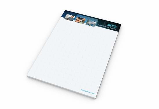 Schreibblock A6 Bestseller, 50 Blatt