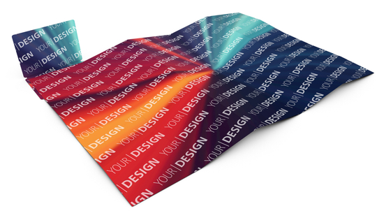 Faltplan Concept-Card Large, 50, gloss-individuell, Offsetdruck