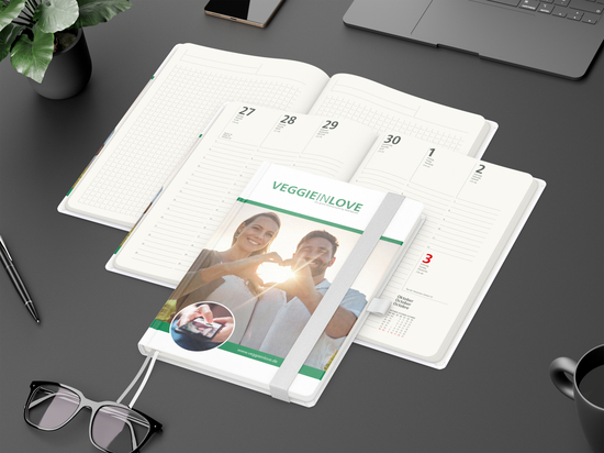 Wochenplaner Match-Hybrid A5 Natura Recycling