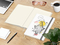 Notizbuch Match-Book Creme Bestseller, A4, Natura, individuell, silbergrau