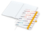 Notizbuch Match-Book White Bestseller, A5, Natura, individuell, gelb