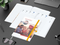 Wochenplaner Match-Hybrid White Bestseller, A4, Cover-Star matt, gelb