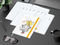 Wochenplaner Match-Hybrid White Bestseller, A4, Natura individuell, gelb