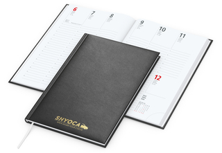 Wochenkalender Prestige Bestseller inkl. Goldprägung, schwarz