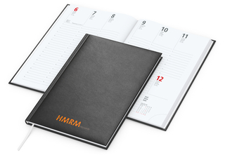 Wochenkalender Prestige Bestseller inkl. Siebdruck-Digital, schwarz