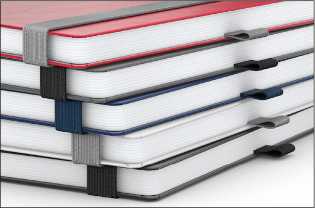 Notizbuch Vision-Book White Bestseller, A5, anthrazit
