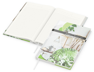 Notizbuch Note-Book inkl. 4C-Druck, A5, Natura Recycling