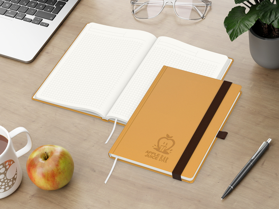 Notizbuch Organic-Book Recycling, orange