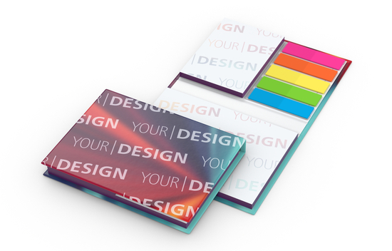 Haftnotiz-Set Budapest Bookcover Individuell, matt-individuell