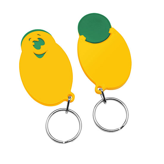 Chiphalter mit 1€-Chip "Gesicht"