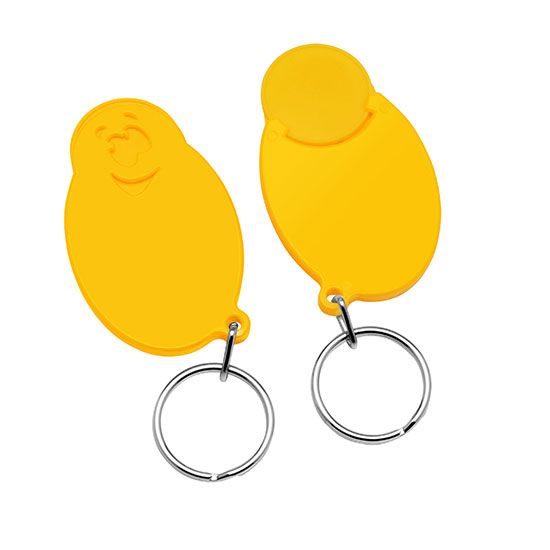 Chiphalter mit 1€-Chip "Gesicht"