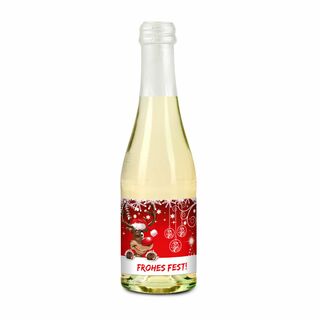 Geschenkartikel / Präsentartikel: 6x Frohes Fest, 0,2 l 2K1682