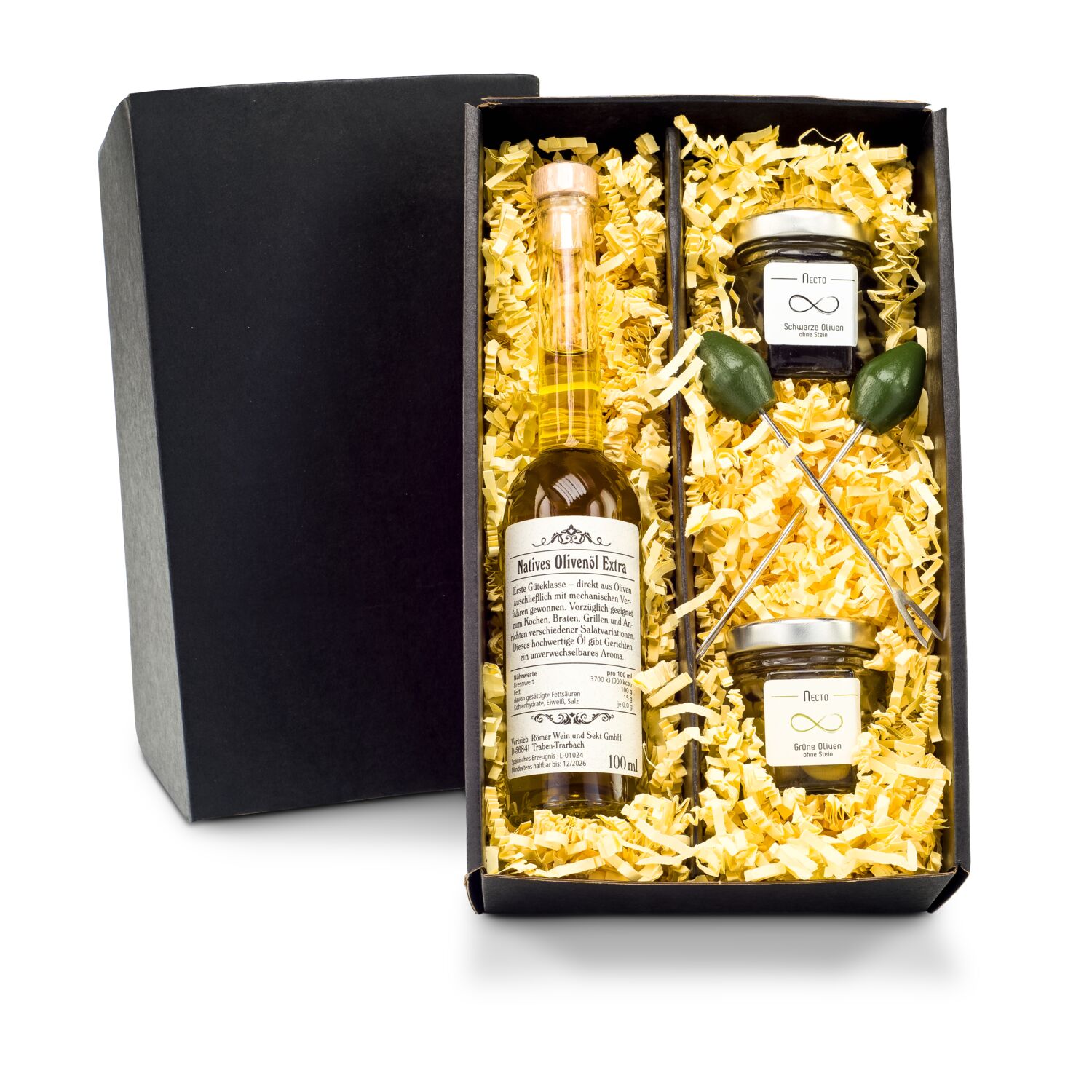 Geschenkset / Präsenteset: Oliven-Variation 2K2074